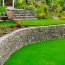 Landscape Design On The Slope With His Hands