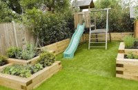 Landscape Design Of A Garden Site Photo